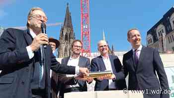 Grundsteinlegung auf Kölns prominentester Baustelle