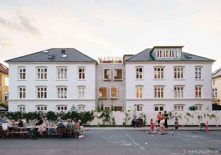 Wohnen in der Zufahrt - Erweiterung in Kopenhagen von ADEPT