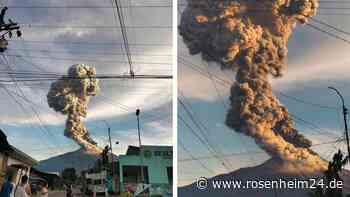 Eruption in Urlaubsland: Vulkan spuckt 4000 Meter hohe Aschesäule aus – Luftraum gesperrt