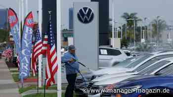 Wie US-Autohändler den Sturm auf ihren Verkaufsraum erleben