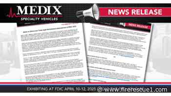 Medix to showcase 3 high-performance ambulances at FDIC 2025