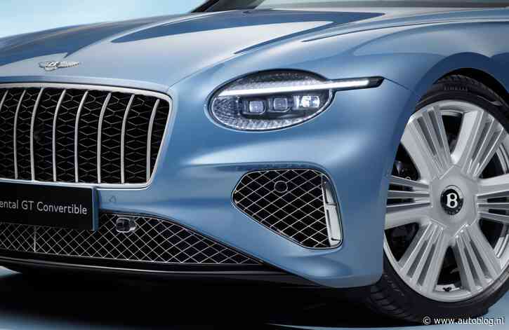 Bentley gaat aan de stekker: dit is de nieuwe Continental GT!