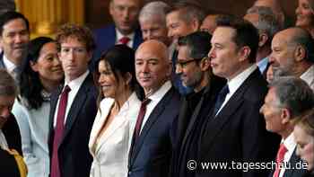 Folgen von Trumps Zollpolitik: Haben sich die Tech-Bosse verzockt?