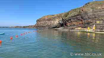 A dip in one of the oldest tidal pools in the UK
