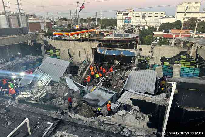 At least 18 dead, more than 120 injured in roof collapse at Dominican Republic nightclub
