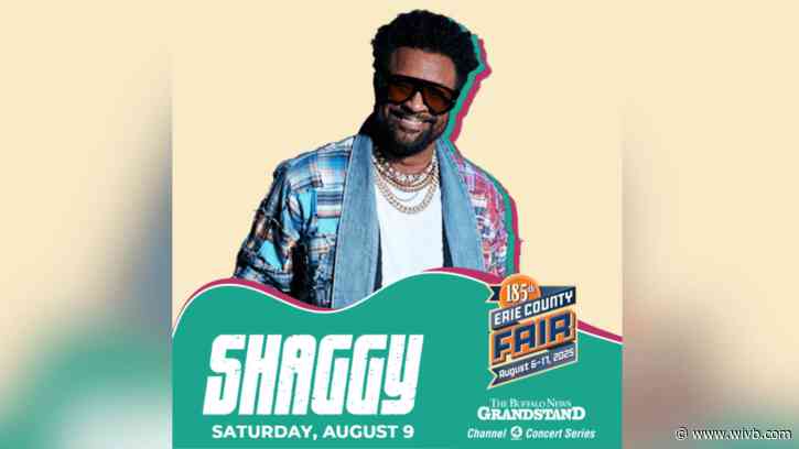 Grammy winner Shaggy to perform at Erie County Fair