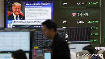 North American markets open high as relief spreads through trading worldwide, but U.S.-China threats loom