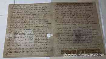 Brief van jonge Nijlense soldaat komt uit tijd van Napoleon