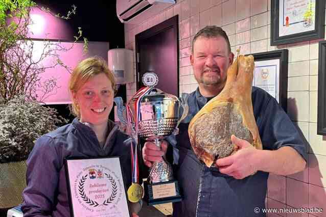 Slagers Stefan (52) en Sharon (37) kapen twaalf medailles weg op Europese vakwedstrijd: “Ons geheim? Niet te snel content zijn”