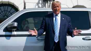Fallversuche mit Bowling-Kugeln: Trump verbreitet Märchen über Autotests in der EU