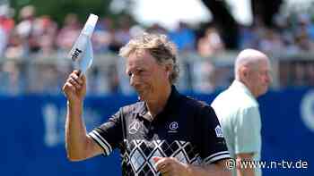 Gibt es noch ein Masters-Wunder?: Golf-Legende Bernhard Langer ist jetzt schon fix und fertig