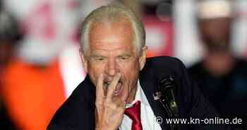 Peter Navarro: Der Mann hinter der Zollpolitik von Donald Trump