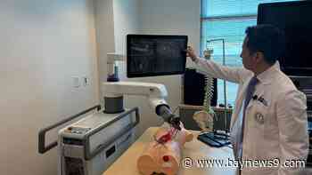 Robots at TGH help surgeons pre-plan and execute complex cases