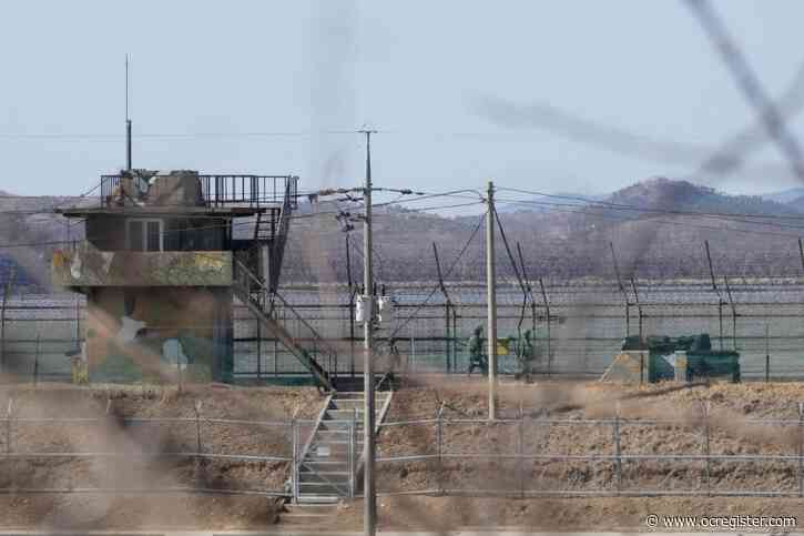 South Korea’s military fires warning shots after North Korean soldiers cross the border