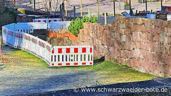 Klostermauer in Bad Herrenalb: Stadt: wirtschaftliche Unzumutbarkeit