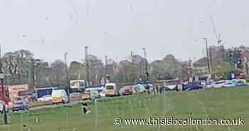LIVE as major police presence with cordons in place at funfair in Blackheath