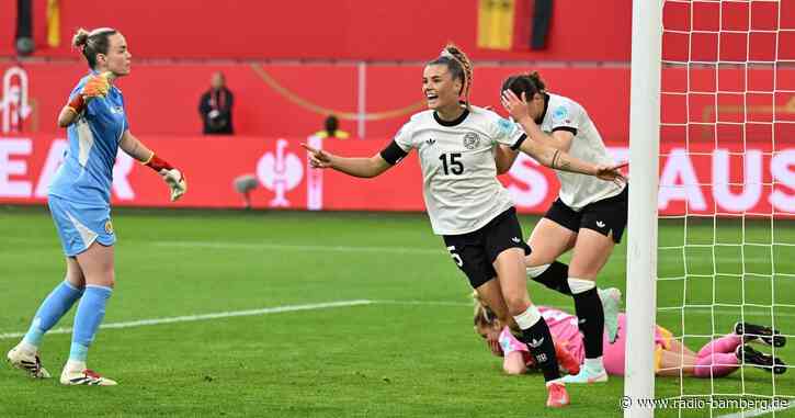 DFB-Frauen feiern 6:1 nach Stotterstart gegen Schottland