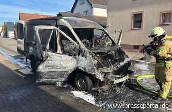 POL-PDLD: Fahrzeugbrand