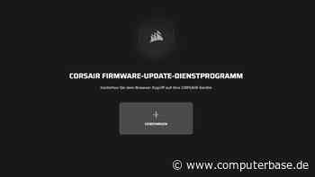 Corsair Firmware Update Utility: Browser-Tool für Firmware-Updates ohne iCUE-Installation