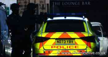 Armed police in Northumberland town as 'threats to kill' suspect arrested