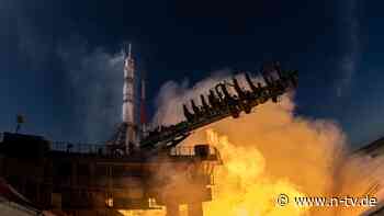 Besucherrekord in Baikonur: Sojus bringt zwei Russen und einen US-Amerikaner zur ISS