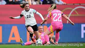 La Ola in Wolfsburg: DFB-Frauen feiern Kantersieg gegen Schottland