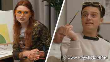 Verhitte discussie tijdens schilderles in Dream School: 'Vreselijk mens'