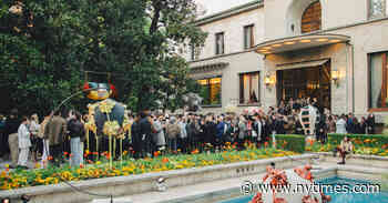 T Magazine Celebrates Salone del Mobile in an Iconic Milan Garden