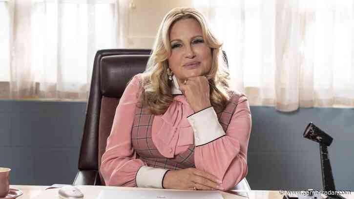 Minecraft movie star Jennifer Coolidge says her on-screen romance with Nitwit the Villager was "like fire"