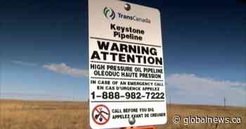 Keystone oil pipeline shut down after a rupture in rural North Dakota