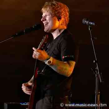 Ed Sheeran dancing towards highest new entry with 'Azizam'