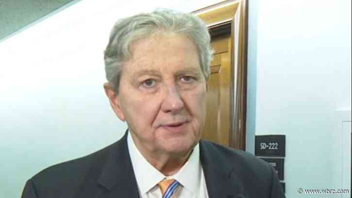 WATCH: Sen. Kennedy says Trump's plan to increase tariffs is 'absolutely correct' as US stocks dive