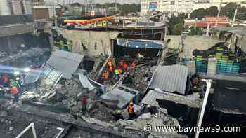 At least 44 dead and 160 injured in a roof collapse at a nightclub in the Dominican Republic