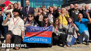 College students mark VE Day anniversary