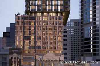 Construction underway on tower that ‘hovers’ above former Tattersalls club building