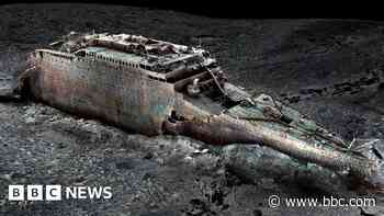 Titanic scan reveals ground-breaking details of ship's final hours