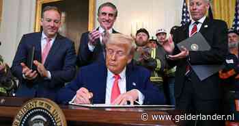 Trump voegt daad bij woord en komt met extra heffingen voor China: invoertarief wordt 104 procent