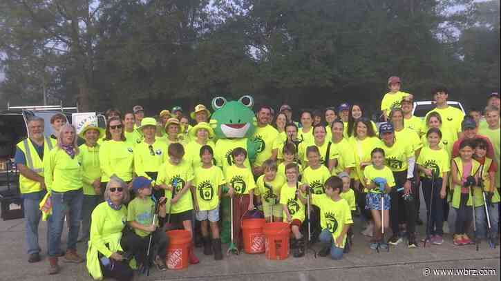 Second grader who inspired school clean up received $1,000 grant to kick off program