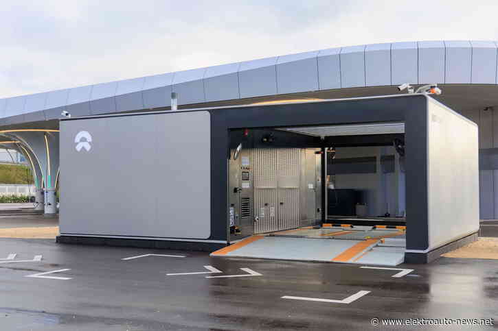 CATL will offenbar Akkutausch-System von Nio kaufen