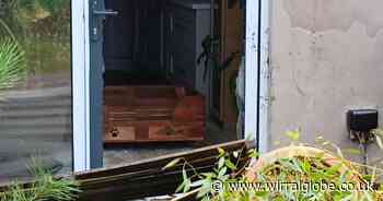 Wirral man 'hundreds of pounds out of pocket' after tree branch damages home