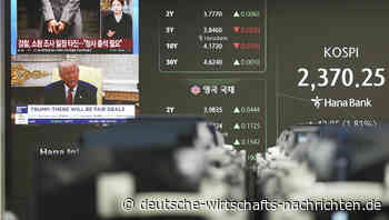 Zollkrieg: Zweite Stufe von Trumps Zollpaket tritt offiziell in Kraft