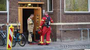Gaslekkage in een woning aan de Paramaribostraat in Groningen