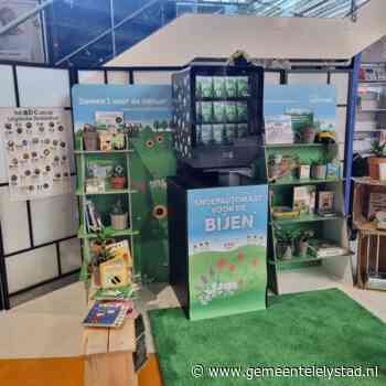 Eerste snoepautomaat voor bijen in Lelystad