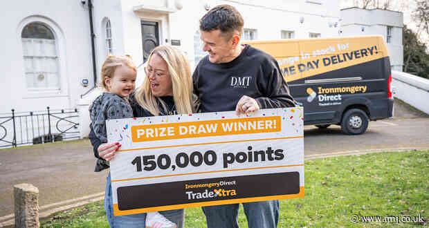 Kent company wins big with IronmongeryDirect’s TradeXtra prize draw