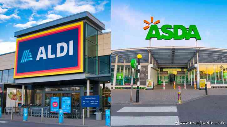 Aldi surpasses Asda on food and drink sales for first time