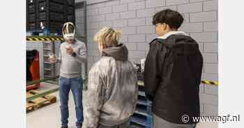 De wereld van groenten en fruit door virtual reality