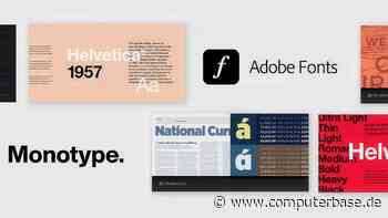 Zahlreiche Klassiker enthalten: Adobe Fonts erhält über 1.500 neue Schriftarten