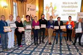 Vriendelijkste Handelaars van Tienen 2024 gehuldigd