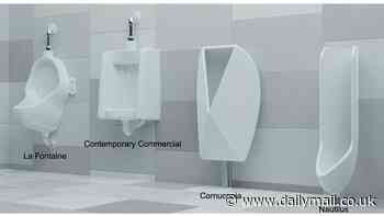 Scientists develop a 'splash-free urinal' that promises zero urine splashback - regardless of where the user aims