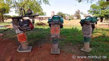 Vibrationsstampfer von Baustelle geklaut